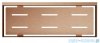 Omnires Uni koszyk prysznicowy 30x11 cm miedź szczotkowana UN10335CPB